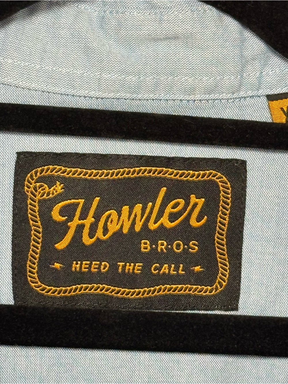 Howler Brothers Crosscut Deluxe Shirt Pearl Snap Size XL - Picture 10 of 13